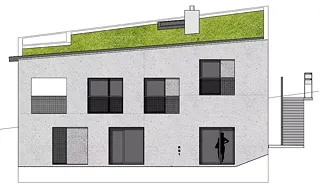 Façade sud