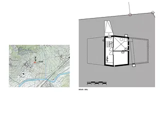 situationsplan und topographische Karte