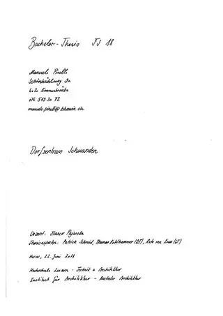 Skizzen und Prozess