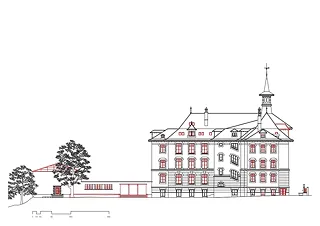 Façade ouest