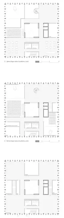Grundriss Obergeschoss 1:200