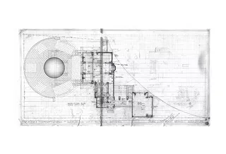 Plan by Frank Lloyd Wright