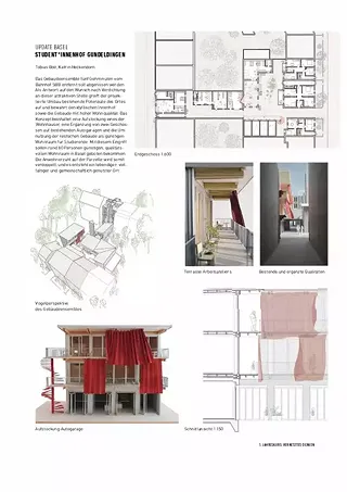 Keeping What's Good: Update Basel, Student*innenhof Gundeldingen – Projekt Tobias Bolt / Katrin Heckendorn (1. JK, FS23)