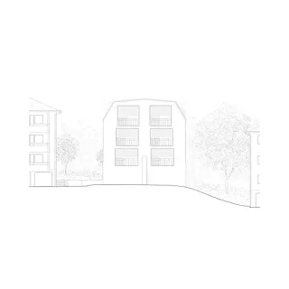 Façade sud