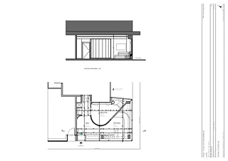 Grundriss und Schnitt