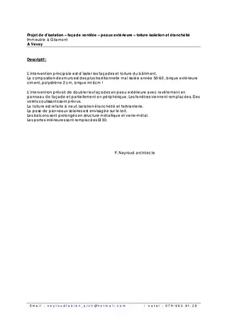 Description du projet