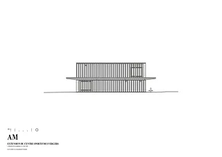 Façade sud-est bâtiment Nord