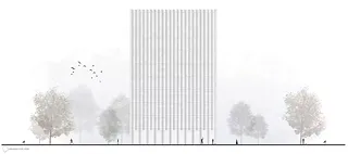 Ansicht Nord 1:200