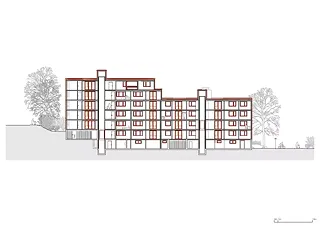 Längsschnitt Haus C