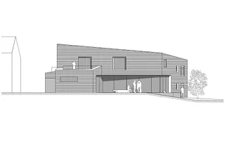 Südwestfassade