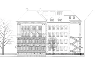 Façade nord-ouest