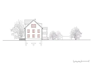 Façade ouest