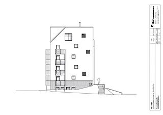 Façade sud-est
