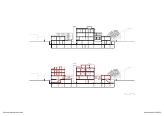 Schnitt Bestand und Neubau
