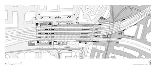 Plan place de la gare