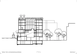 Coupe bâtiment A
