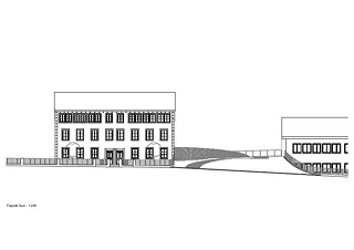 Südfassade 1:200
