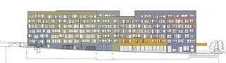 Vue façade est