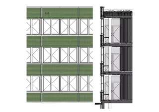 Construction de façades