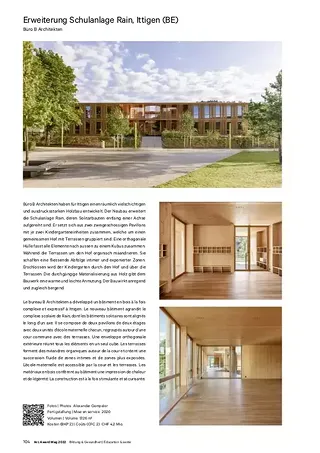 Le projet dans l'Arc Award Mag 2022