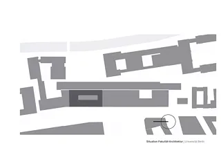 Situation Fakultät Architektur | Universität Berlin