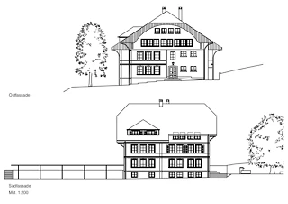 Façade est et sud