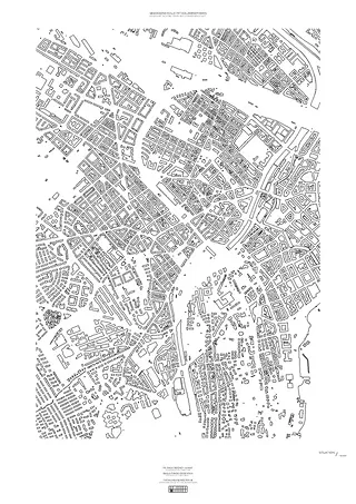 Situation Zürich mit eingezeichnetem Planungsperimeter