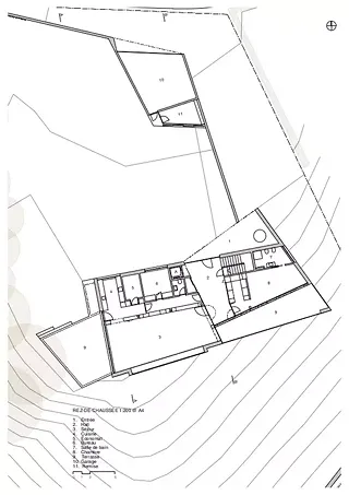 Plan de rez-de-chaussée