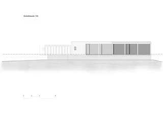 Südostfassade 1:50