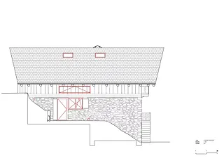 Nordost-Fassade