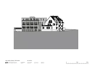 stadtvilla kreuzlingen - élévation est 1:200