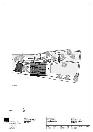 Plan des environs