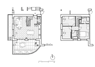 Duplex rez-de-chaussée et 1er étage