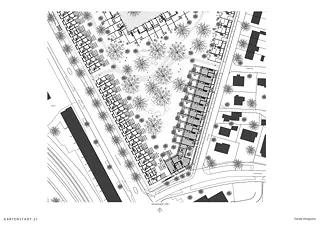 Gartenstadt21_Situation Rez-de-chaussée_1:500
