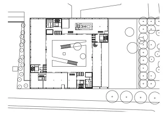 plan du rez-de-chaussée
