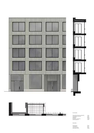 Detail Strassenfassade