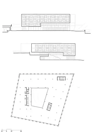 Niveau 2 et façades
