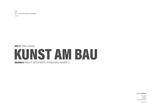 Kunst am Bau
