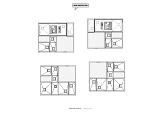 Plan ètage supérieur