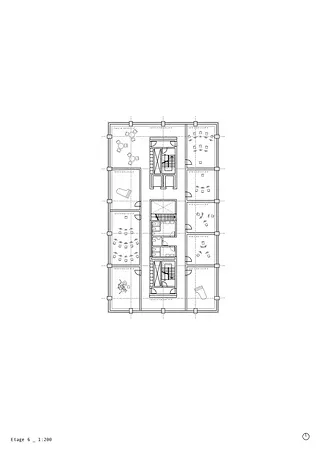 6. Obergeschoss _ 1:200