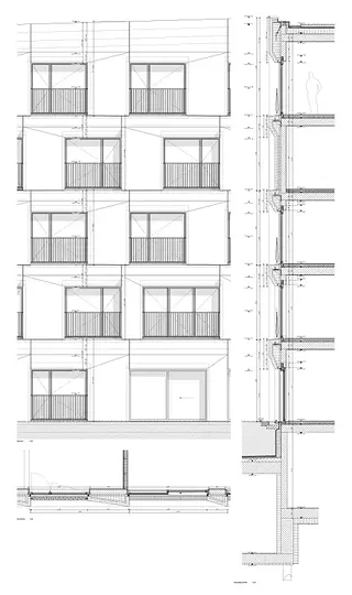 Détail façade