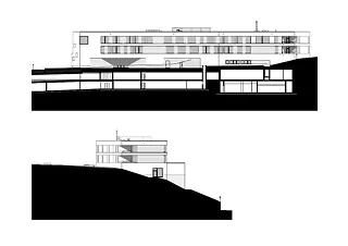 West- und Südfassade