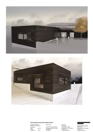 maquette en bois