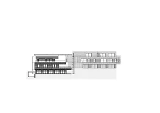 Ansicht Haus A West