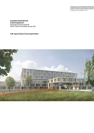 Erläuterungsbericht Architektur