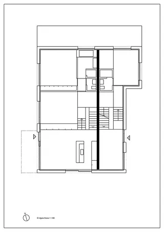 Rez-de-chaussée 1:100