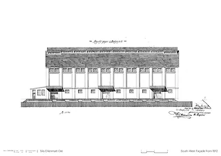 Façade sud-ouest 1912