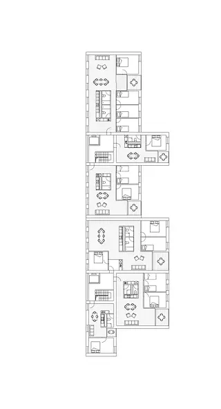 Plan 1:100 Etage Typ-2