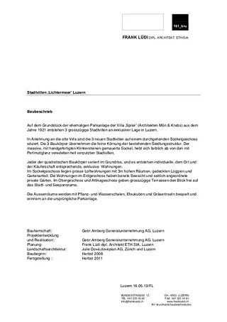 Objektbeschrieb