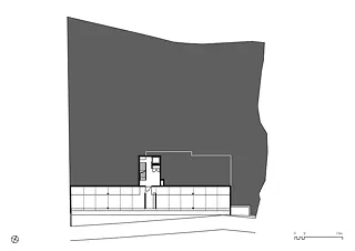 plan garage souterrain 1:250